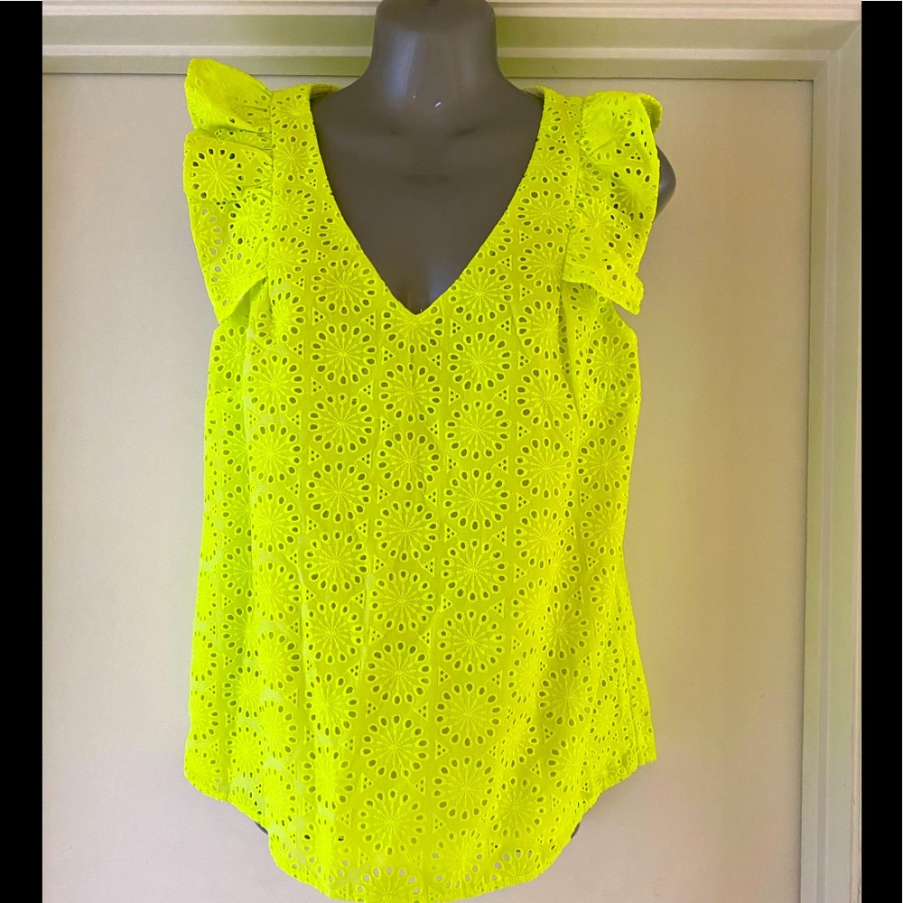 Lilly Pulitzer Lina Eyelet top